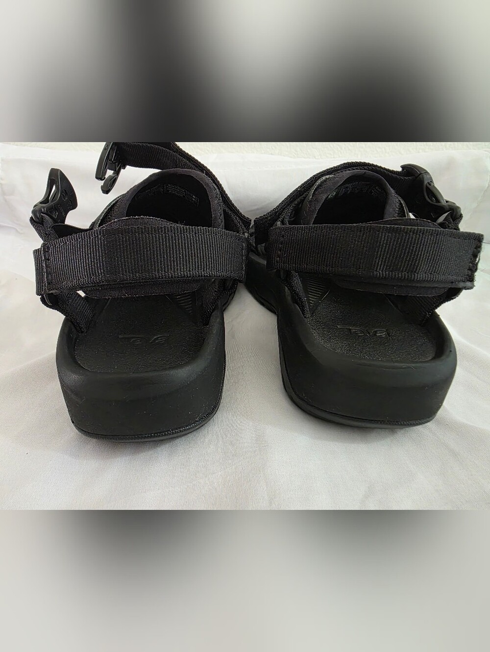 Teva Black Hurricane Ampsole Volt Platform Sport Size 9 - Picture 5 of 6